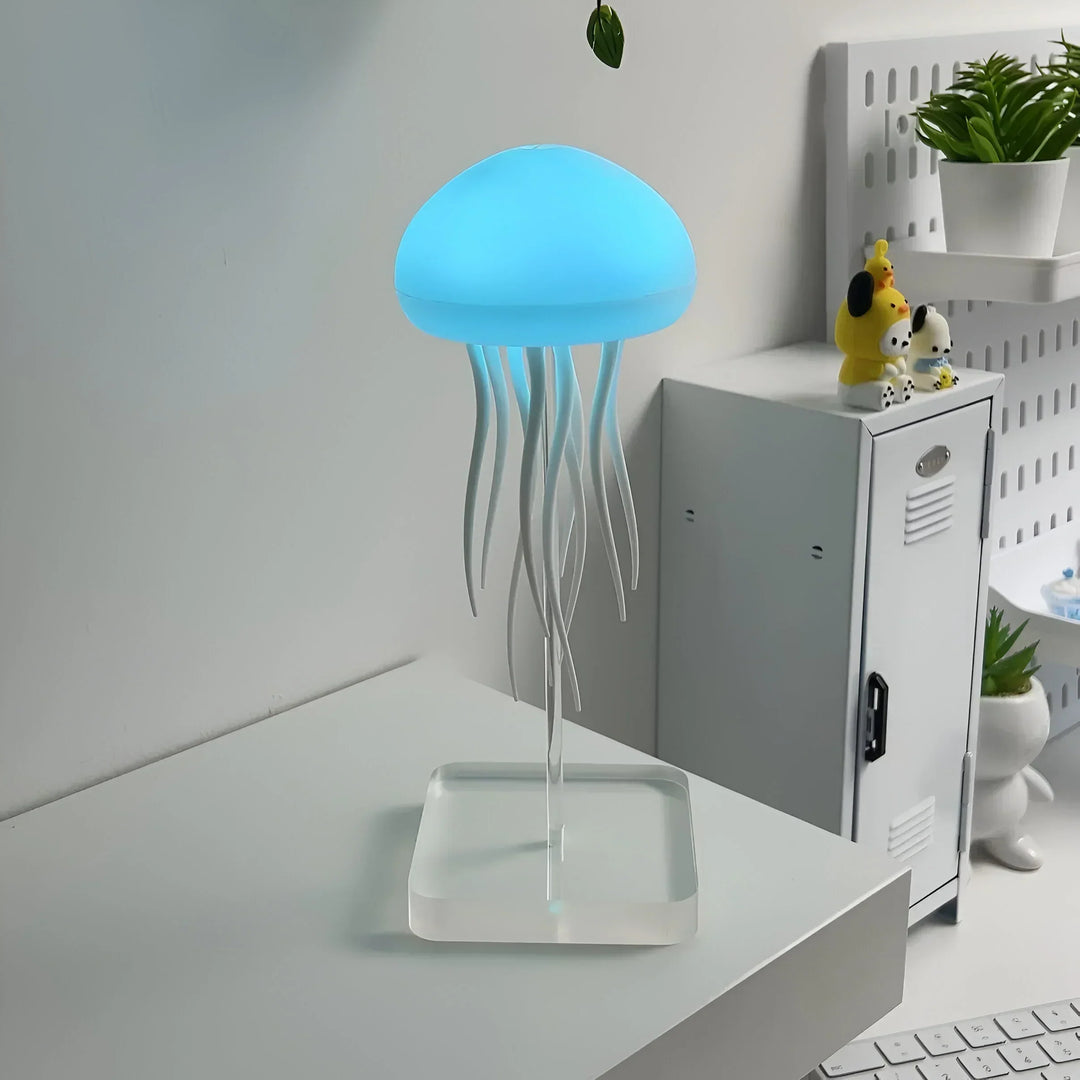 Farveskiftende LED Manetlampa med Fjernbetjening