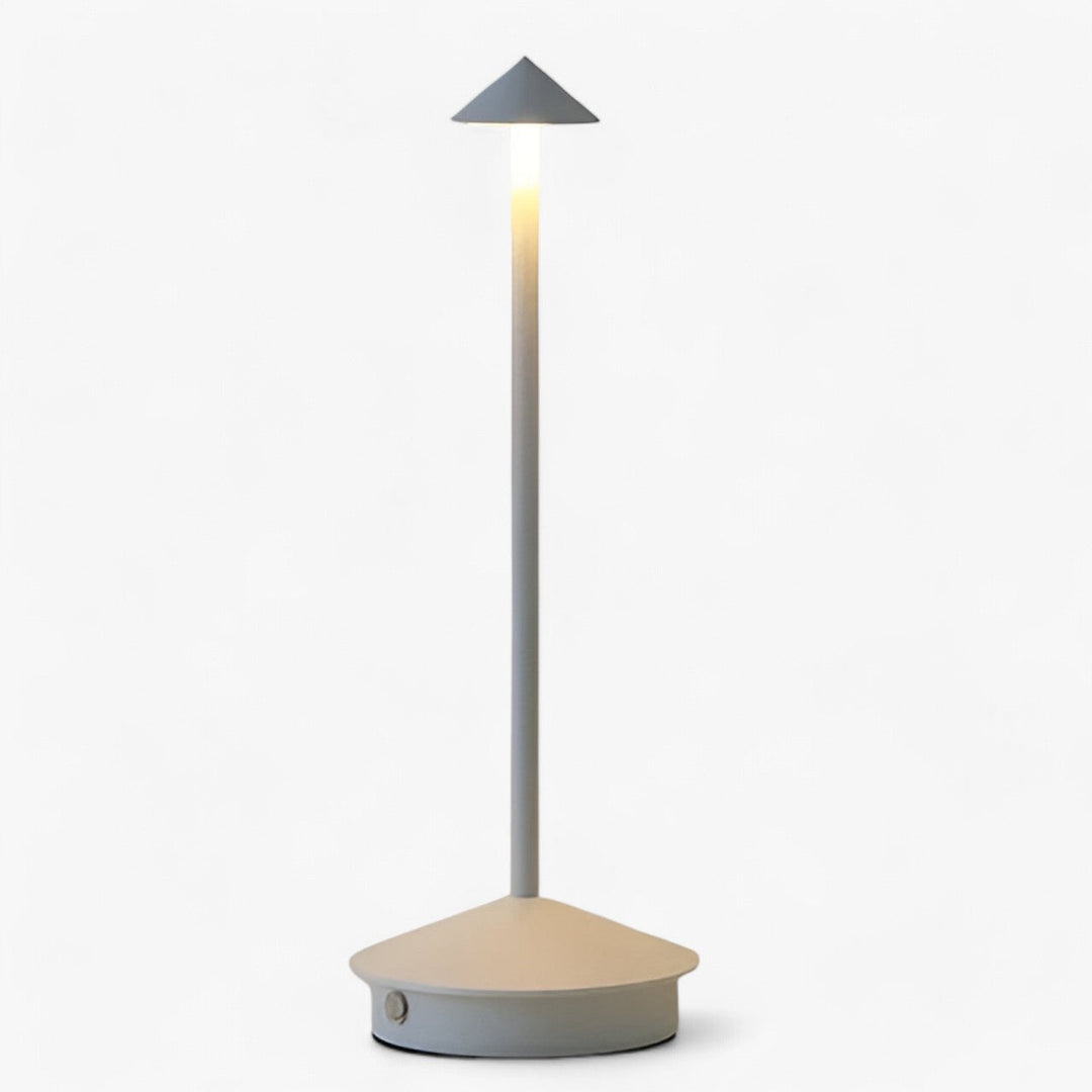 Genopladelig Touch Control LED Bordlampe i Moderne Design