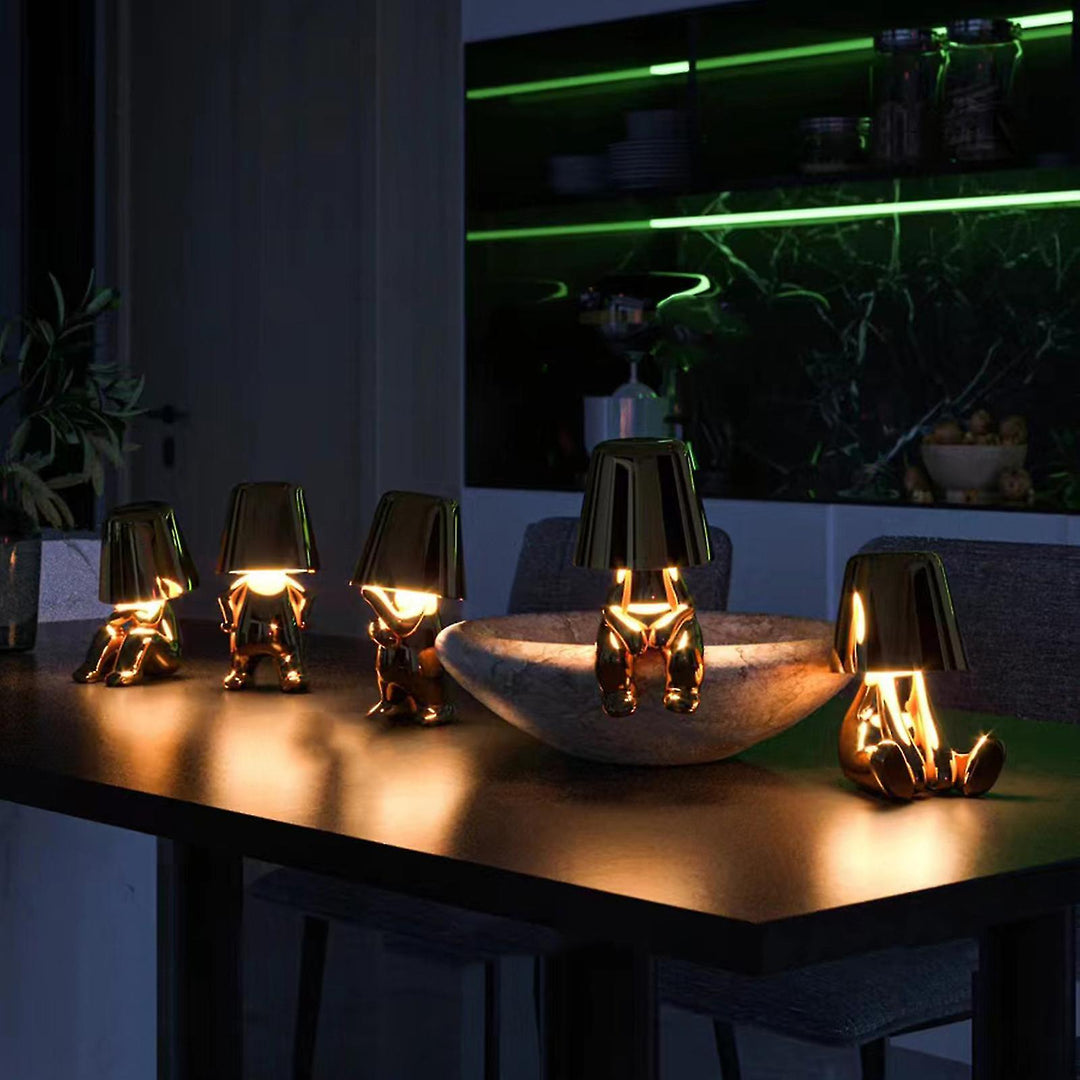 Dæmpbar Bærbar Bordlampe med Touch Control