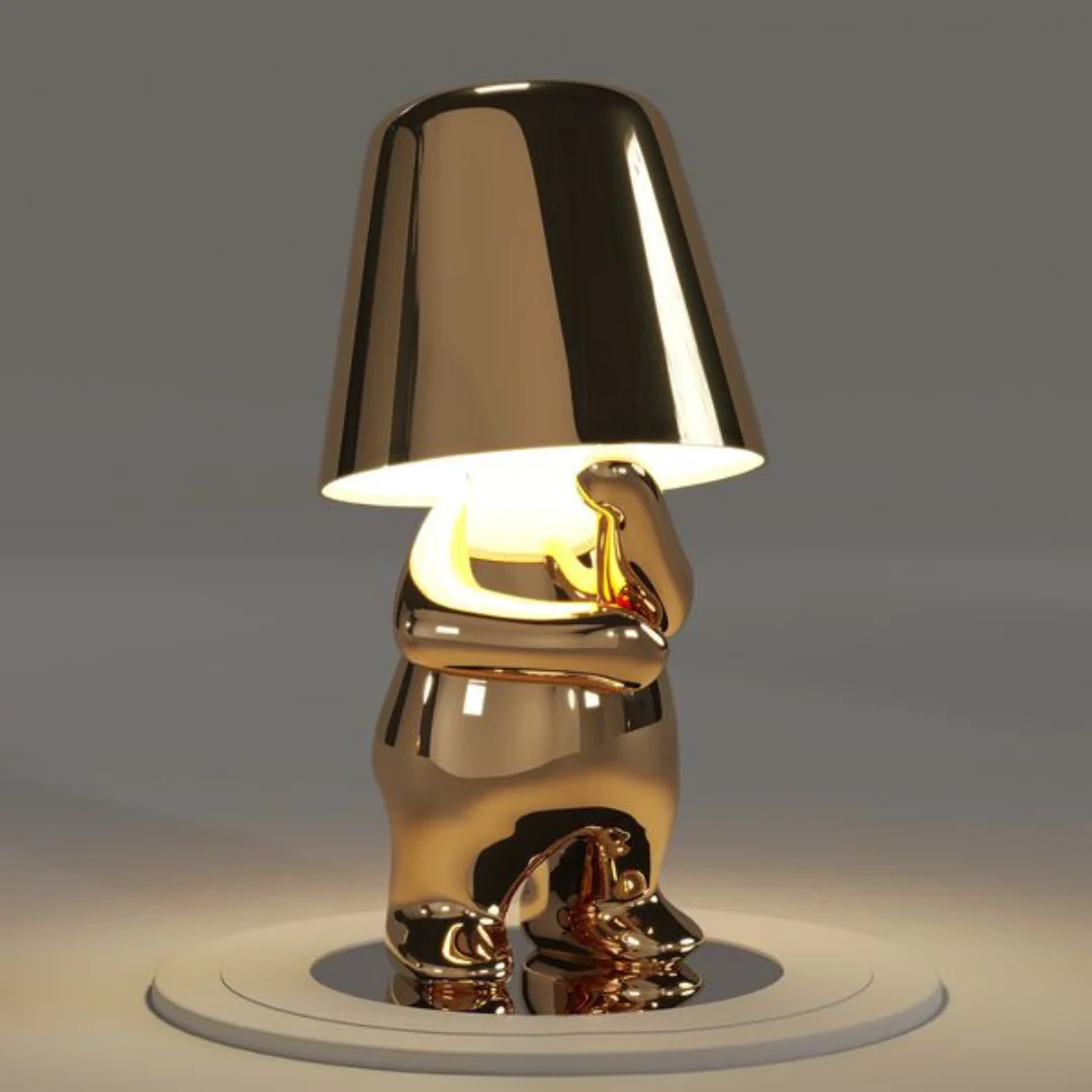 Dæmpbar Bærbar Bordlampe med Touch Control