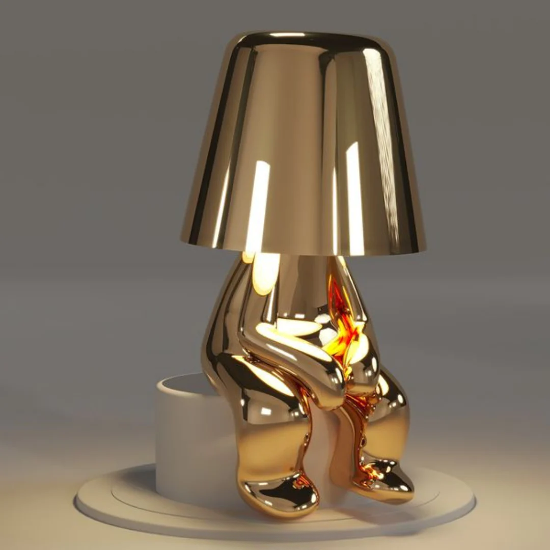 Dæmpbar Bærbar Bordlampe med Touch Control