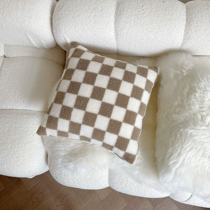 Ternet Plush Fleece Pudevår i Polyester-Bomuldsblanding