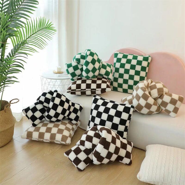 Ternet Plush Fleece Pudevår i Polyester-Bomuldsblanding
