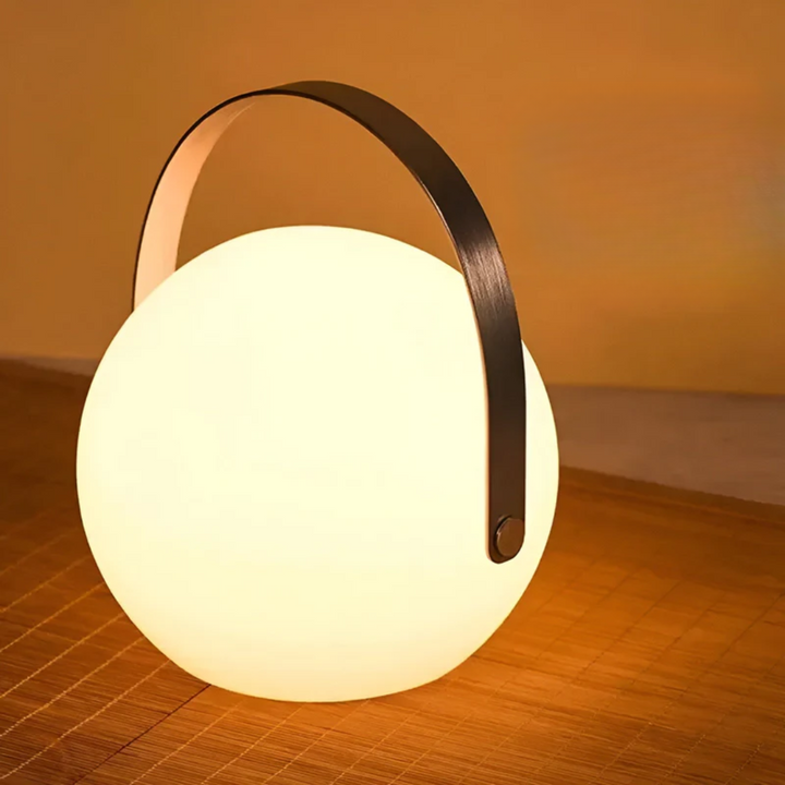 Vandtæt Trådløs Bordlampe med Genopladeligt Batteri
