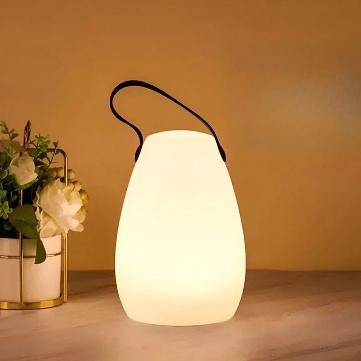 Vandtæt Trådløs Bordlampe med Genopladeligt Batteri