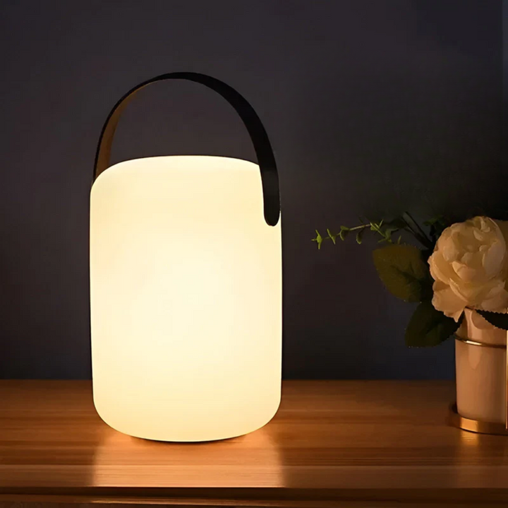 Vandtæt Trådløs Bordlampe med Genopladeligt Batteri
