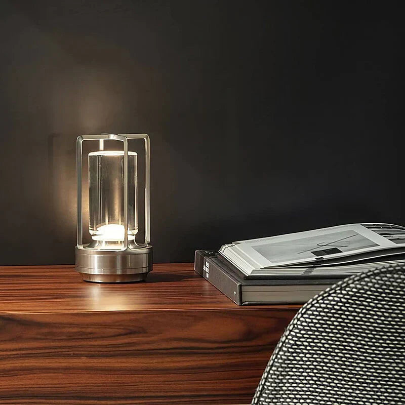 Vandtæt Bærbar Krystal Lanterne med 6 Timer Batterilevetid