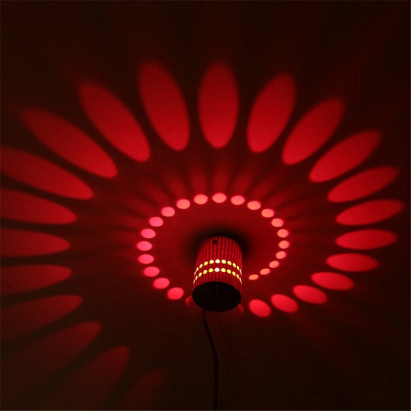 Spiral LED Downlight med Børstet Nikkelfinish