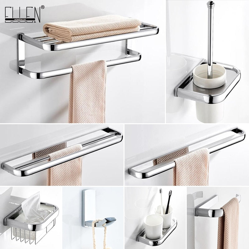 Stål Badeværelses Hardware Sæt med Tidløst Design