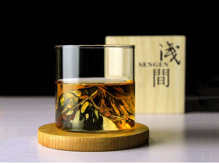 Japansk Krystal Whiskeyglas 250 ml med Elegant Design