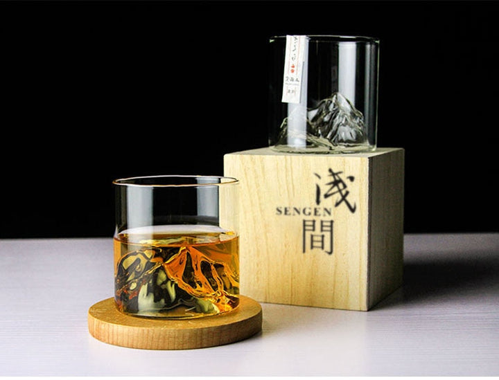 Japansk Krystal Whiskeyglas 250 ml med Elegant Design