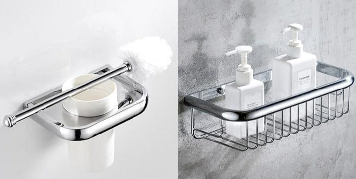 Stål Badeværelses Hardware Sæt med Tidløst Design