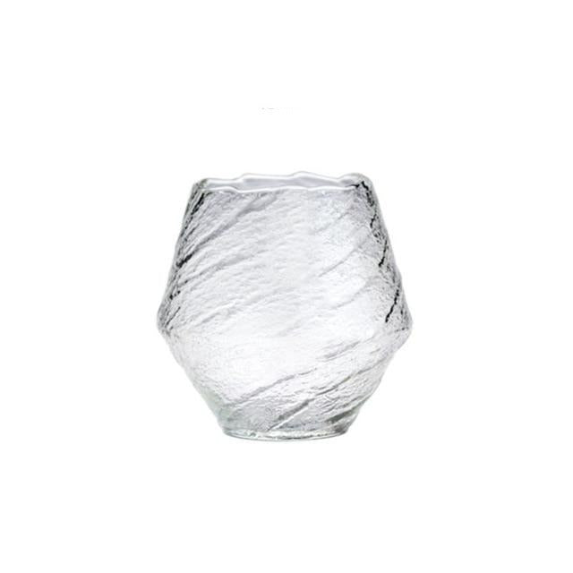 Japansk Krystal Whiskey Glas med Ukiyo Design