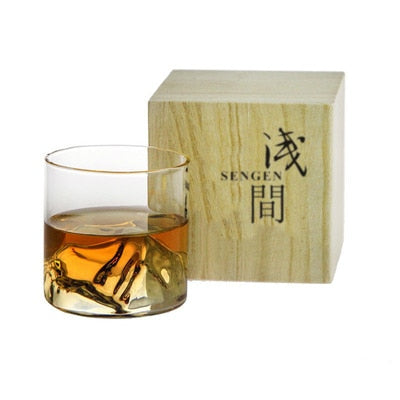 Japansk Krystal Whiskeyglas 250 ml med Elegant Design