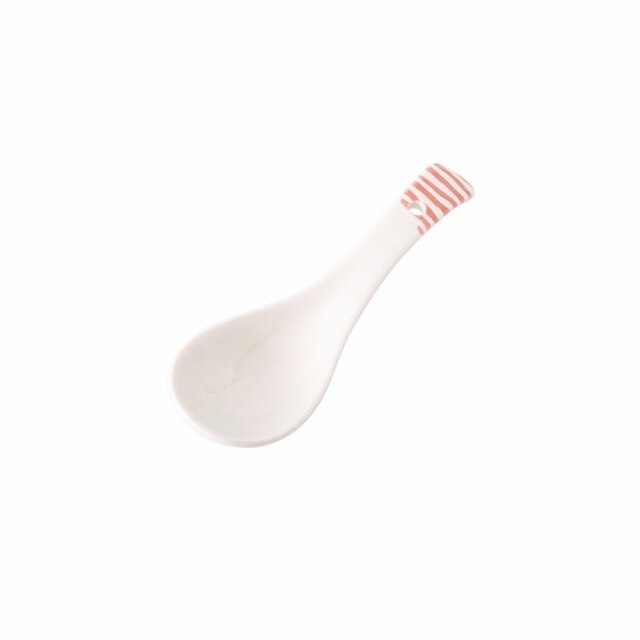 Elegant Japansk Suppeske i Porcelæn