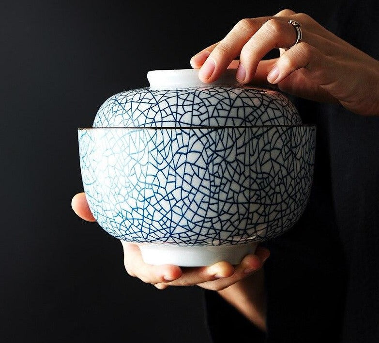 Miljøvenlig Japansk Miso Skål i Porcelæn - 4 Farver, 2 Størrelser