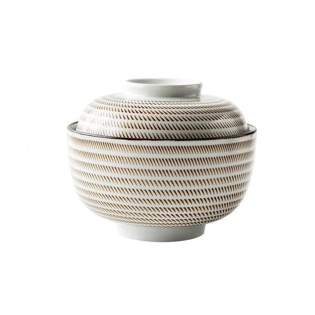 Miljøvenlig Japansk Miso Skål i Porcelæn - 4 Farver, 2 Størrelser