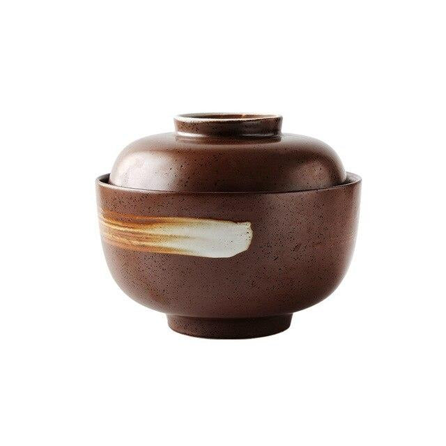 Miljøvenlig Japansk Miso Skål i Porcelæn - 4 Farver, 2 Størrelser