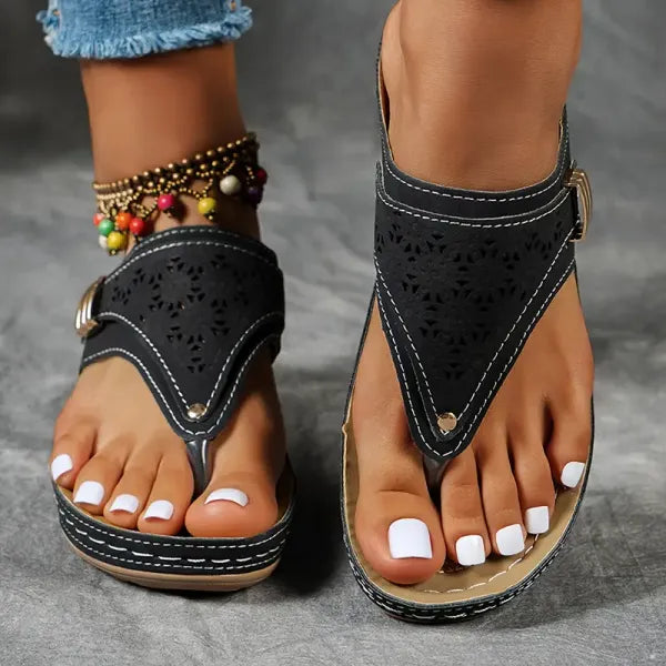 Jade | Kvinders Orthopediske Polstrede Sandaler