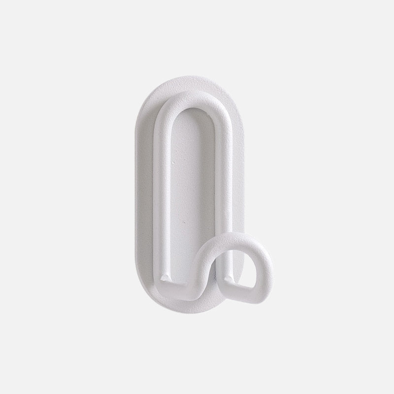 Pastel Væghook i Smedejern med 3M Tape