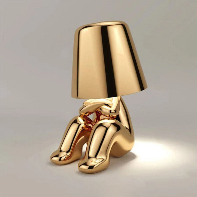 Dæmpelig Moderne LED Bordlampe med Kunstnerisk Design