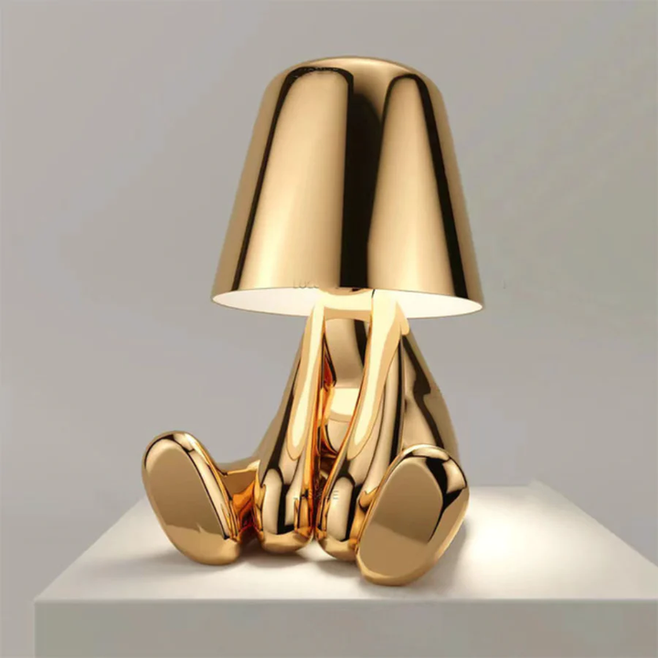 Dæmpbar Moderne LED Bordlampe med Kunstnerisk Design
