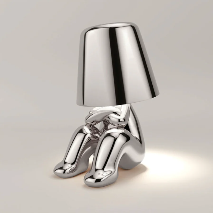 Dæmpelig Moderne LED Bordlampe med Kunstnerisk Design