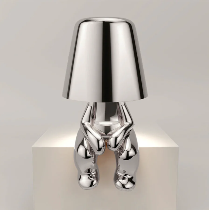 Dæmpelig Moderne LED Bordlampe med Kunstnerisk Design