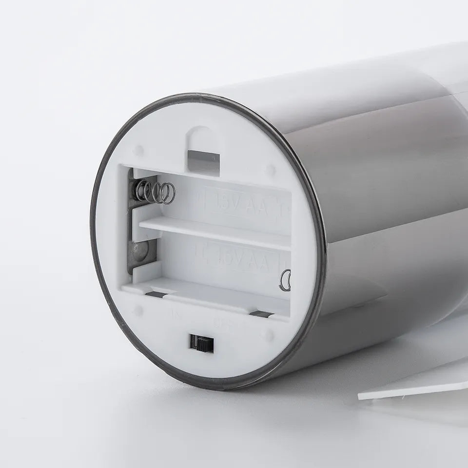 Flameless Lys Sæt med Glasbur og Flakkende Flamme Effekt