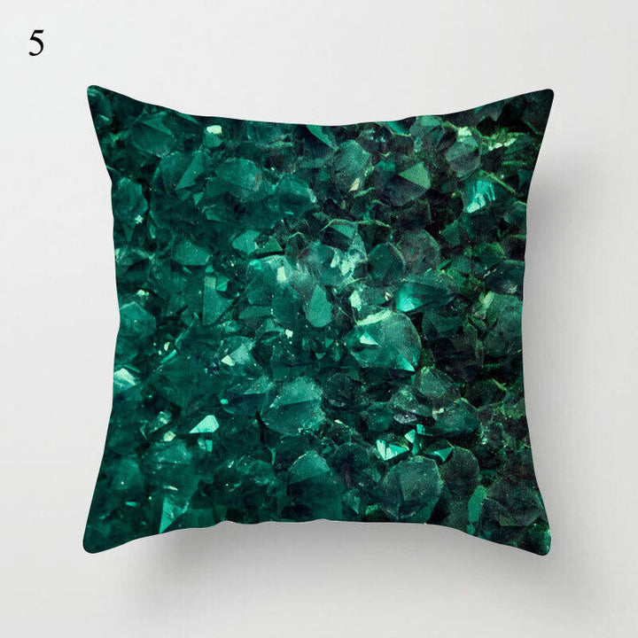Flerfarvet Abstrakt Kunst Pude Cover i Polyester