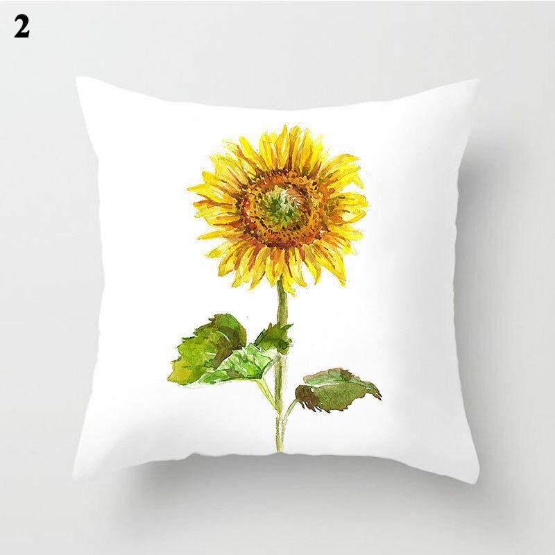 Flerfarvet Abstrakt Kunst Pude Cover i Polyester