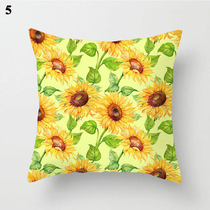 Flerfarvet Abstrakt Kunst Pude Cover i Polyester