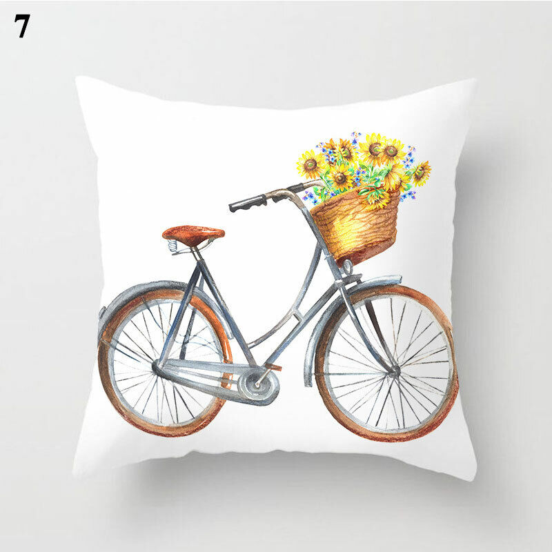 Flerfarvet Abstrakt Kunst Pude Cover i Polyester