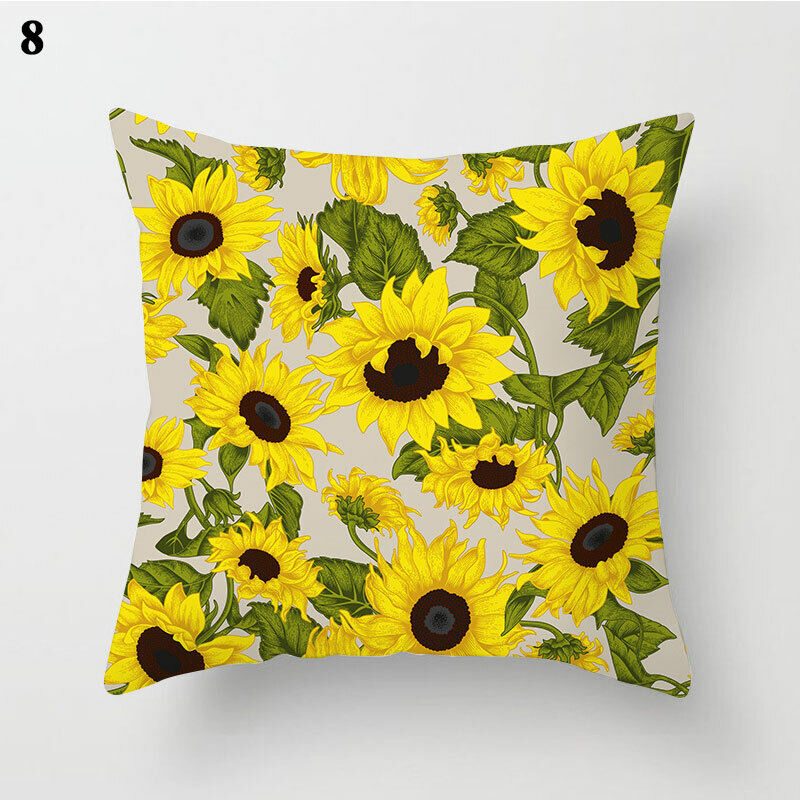 Flerfarvet Abstrakt Kunst Pude Cover i Polyester