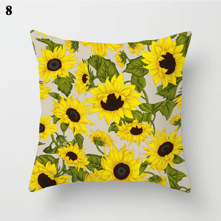 Flerfarvet Abstrakt Kunst Pude Cover i Polyester