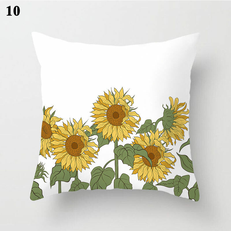 Flerfarvet Abstrakt Kunst Pude Cover i Polyester