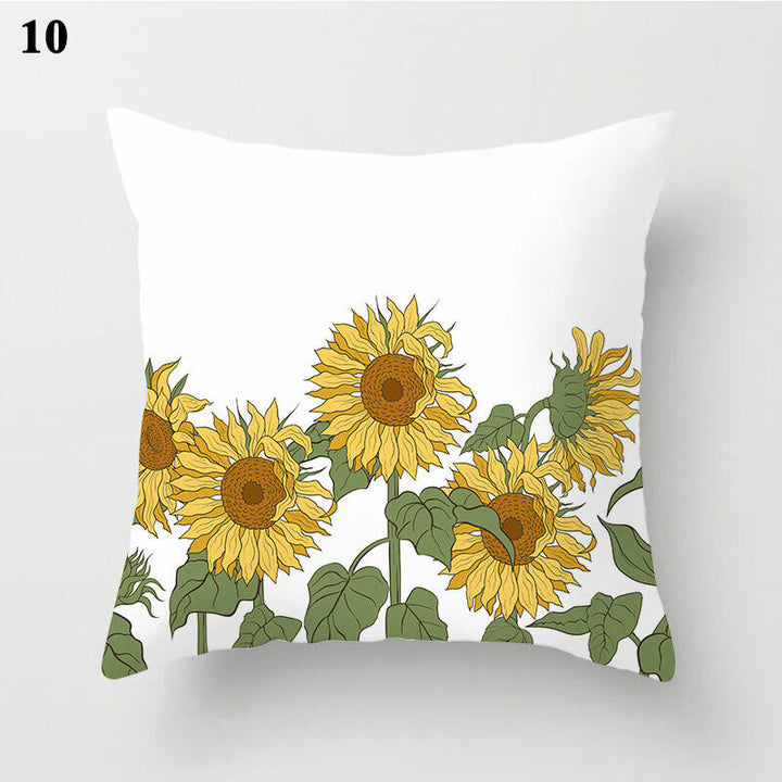 Flerfarvet Abstrakt Kunst Pude Cover i Polyester