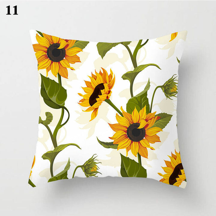 Flerfarvet Abstrakt Kunst Pude Cover i Polyester