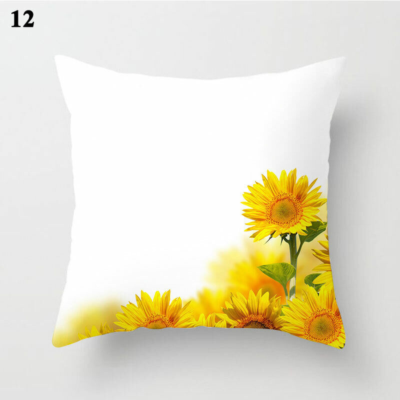 Flerfarvet Abstrakt Kunst Pude Cover i Polyester