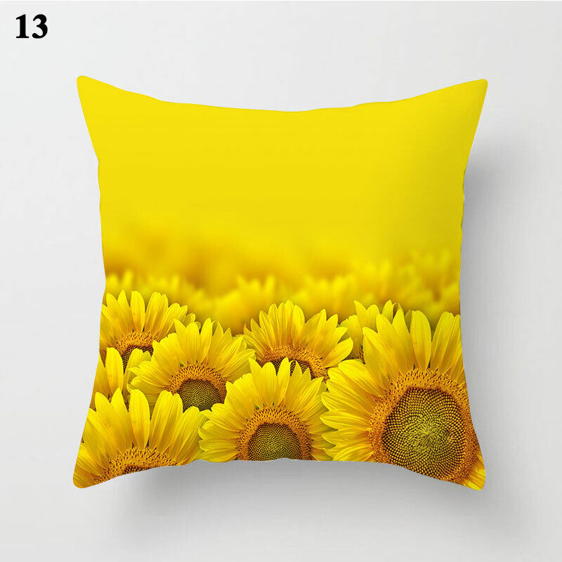 Flerfarvet Abstrakt Kunst Pude Cover i Polyester