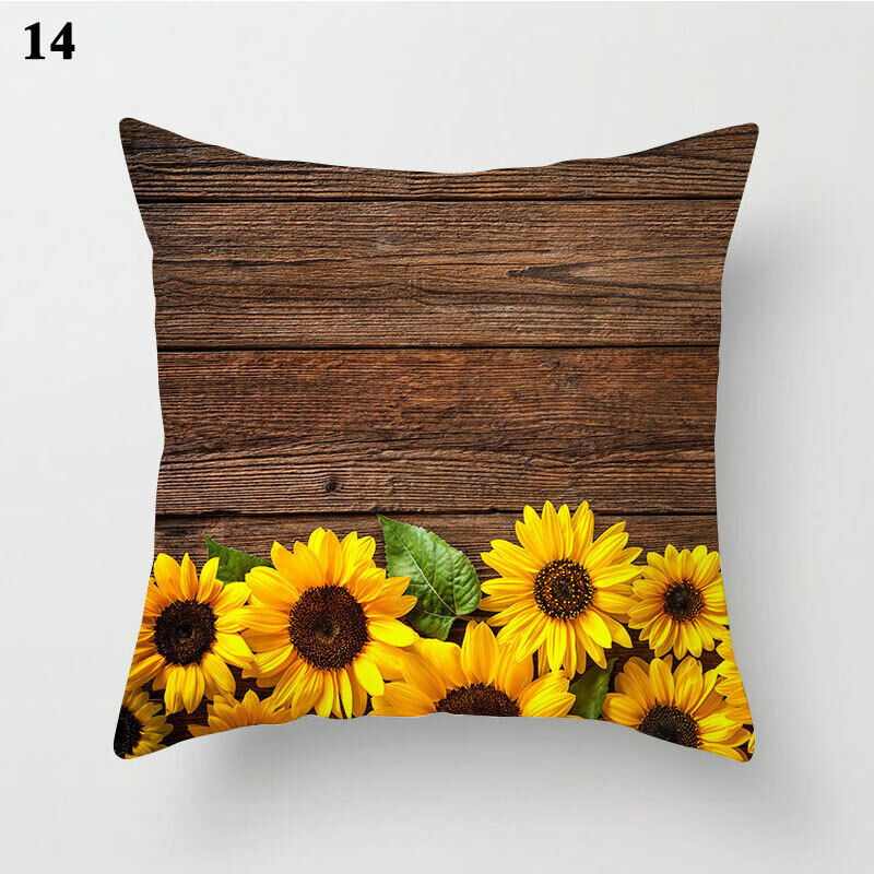 Flerfarvet Abstrakt Kunst Pude Cover i Polyester