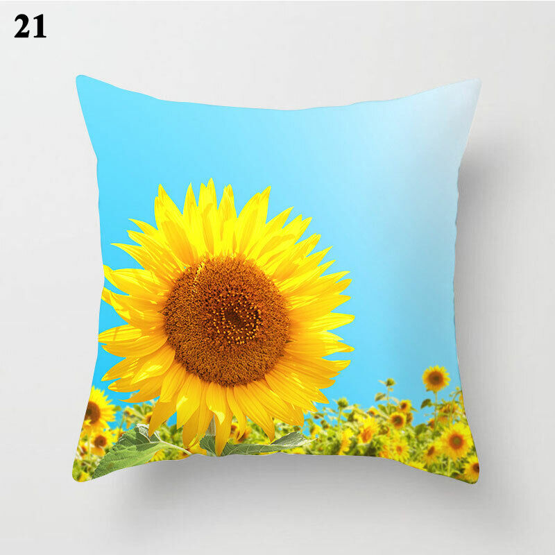 Flerfarvet Abstrakt Kunst Pude Cover i Polyester