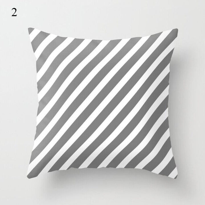 Flerfarvet Abstrakt Kunst Pude Cover i Polyester