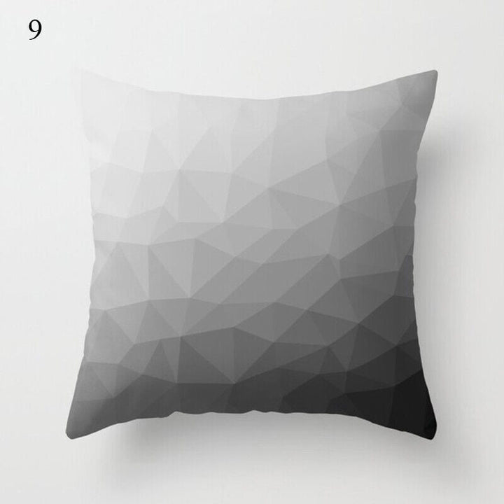 Flerfarvet Abstrakt Kunst Pude Cover i Polyester