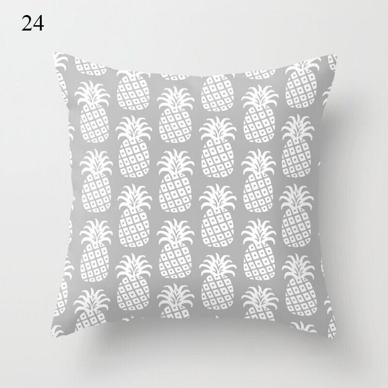 Flerfarvet Abstrakt Kunst Pude Cover i Polyester