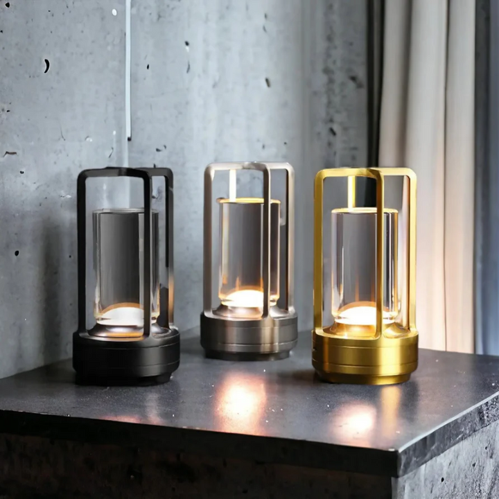 Trådløs Genopladelig LED Bordlampe i Skandinavisk Design