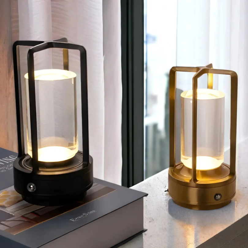 Trådløs Genopladelig LED Bordlampe i Skandinavisk Design