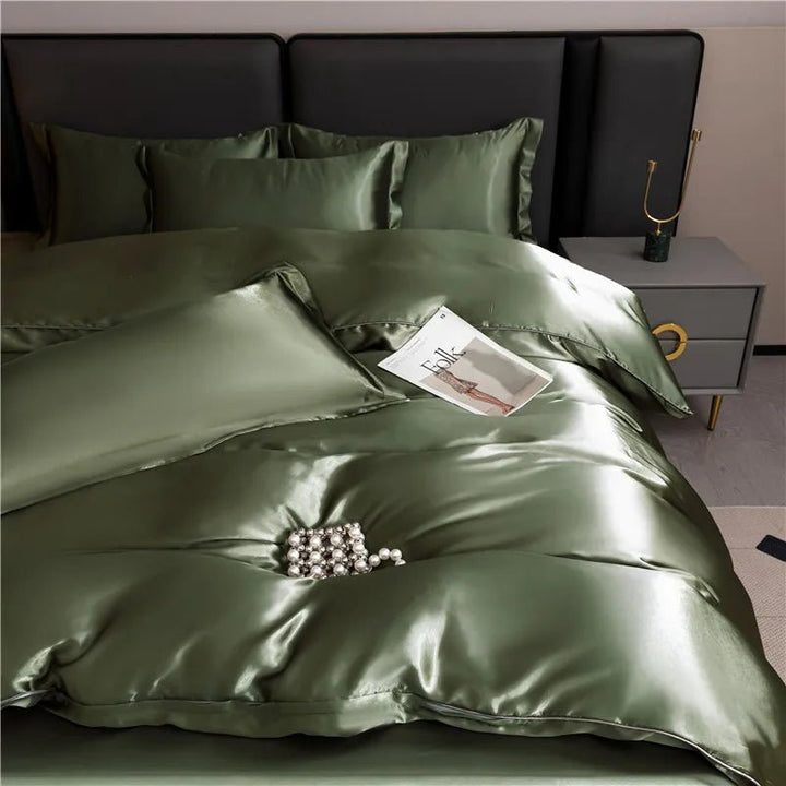 Luksuriøst Duvet Cover i 100% Silke med Temperaturregulering