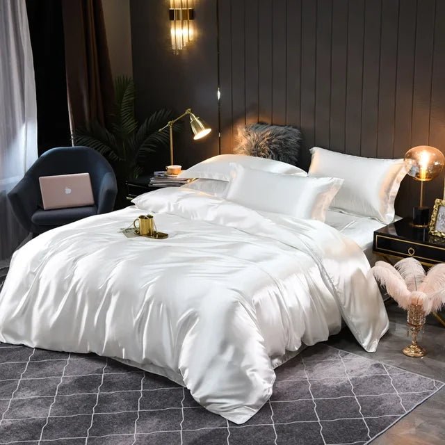 Luksuriøst Duvet Cover i 100% Silke med Temperaturregulering