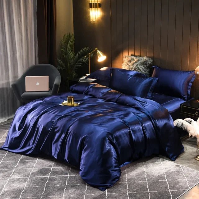 Luksuriøst Duvet Cover i 100% Silke med Temperaturregulering
